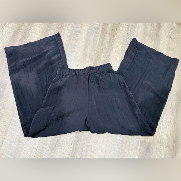 Forever 21 BOHEMIAN | WIDE LEG PANTS | BLACK |
 | SIZE: MED | - Picture 10 of 11